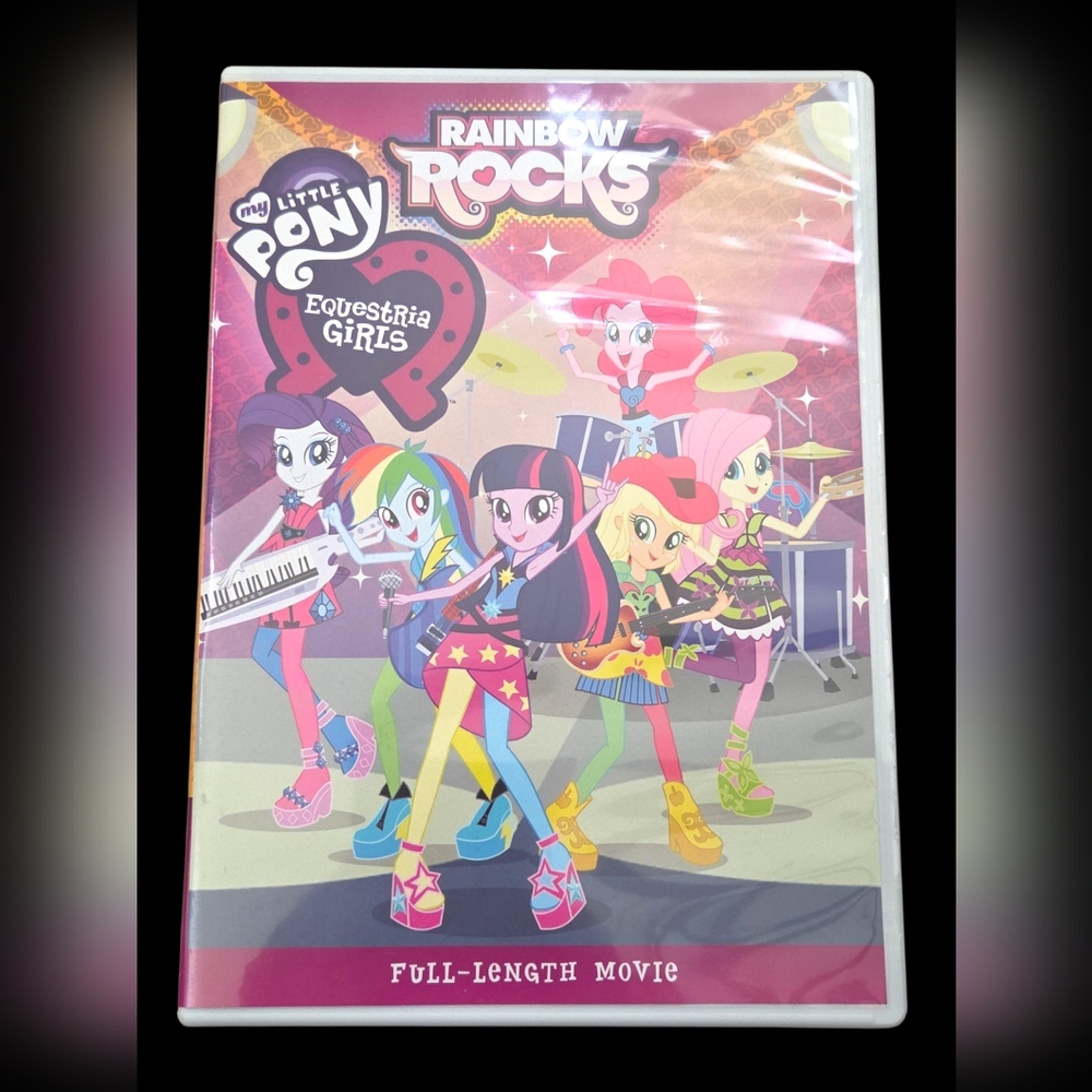 My Little Pony Equestria Girls Rainbow Rocks DVD Movie